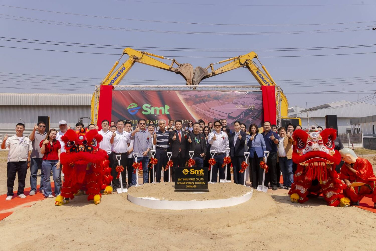 EG INDUSTRIES HOLDS GROUND BREAKING CEREMONY FOR NEW THAILAND FACTORY TO SUPPORT DEMAND FROM NEW U.S.-BASED CUSTOMERS AND LOCAL TELCO DATA CENTRES